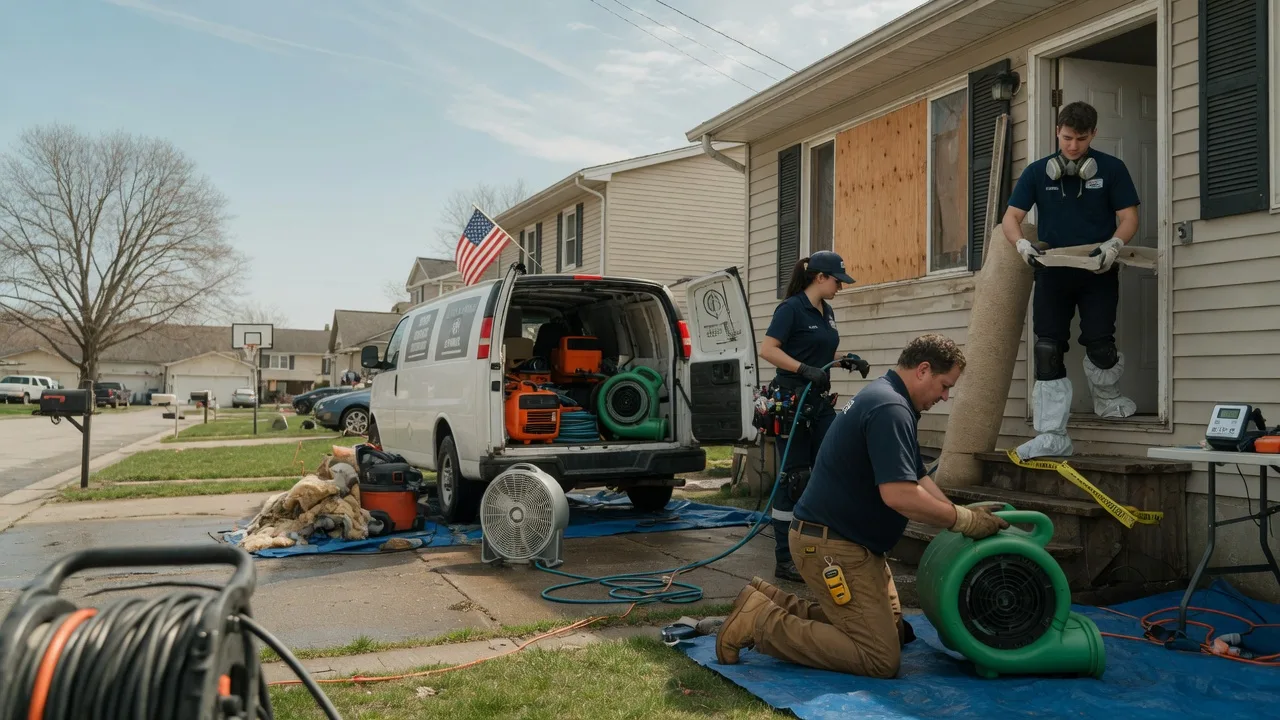 Water Damage Restoration in Pine Hall, NC near me